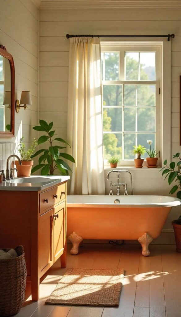 Greenery in Vintage Pots