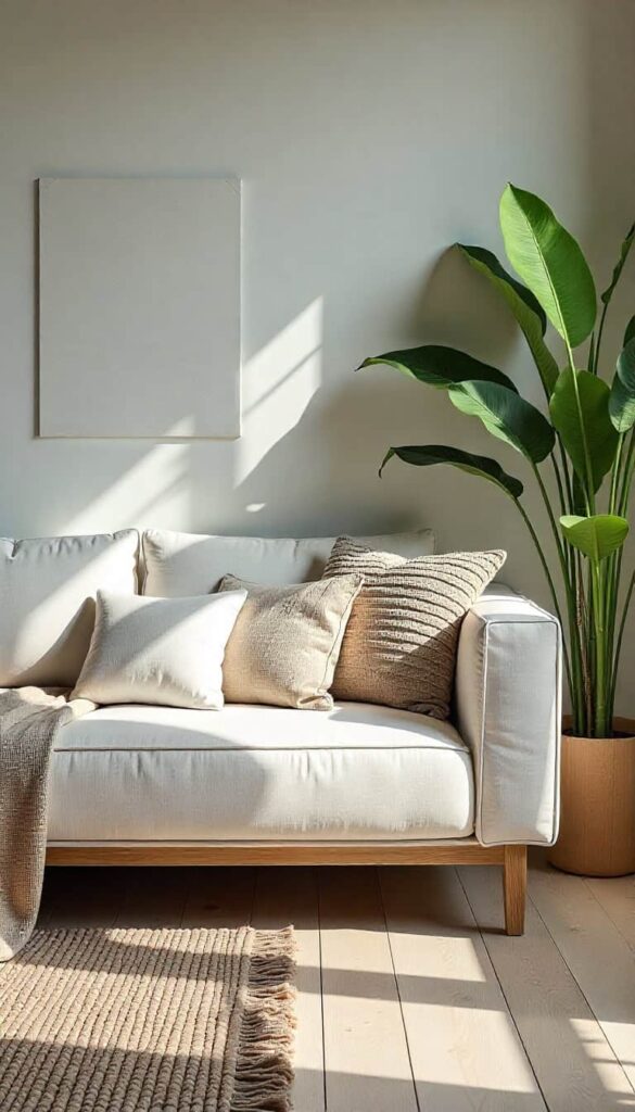 Low-Profile Sofa for Laidback Vibes