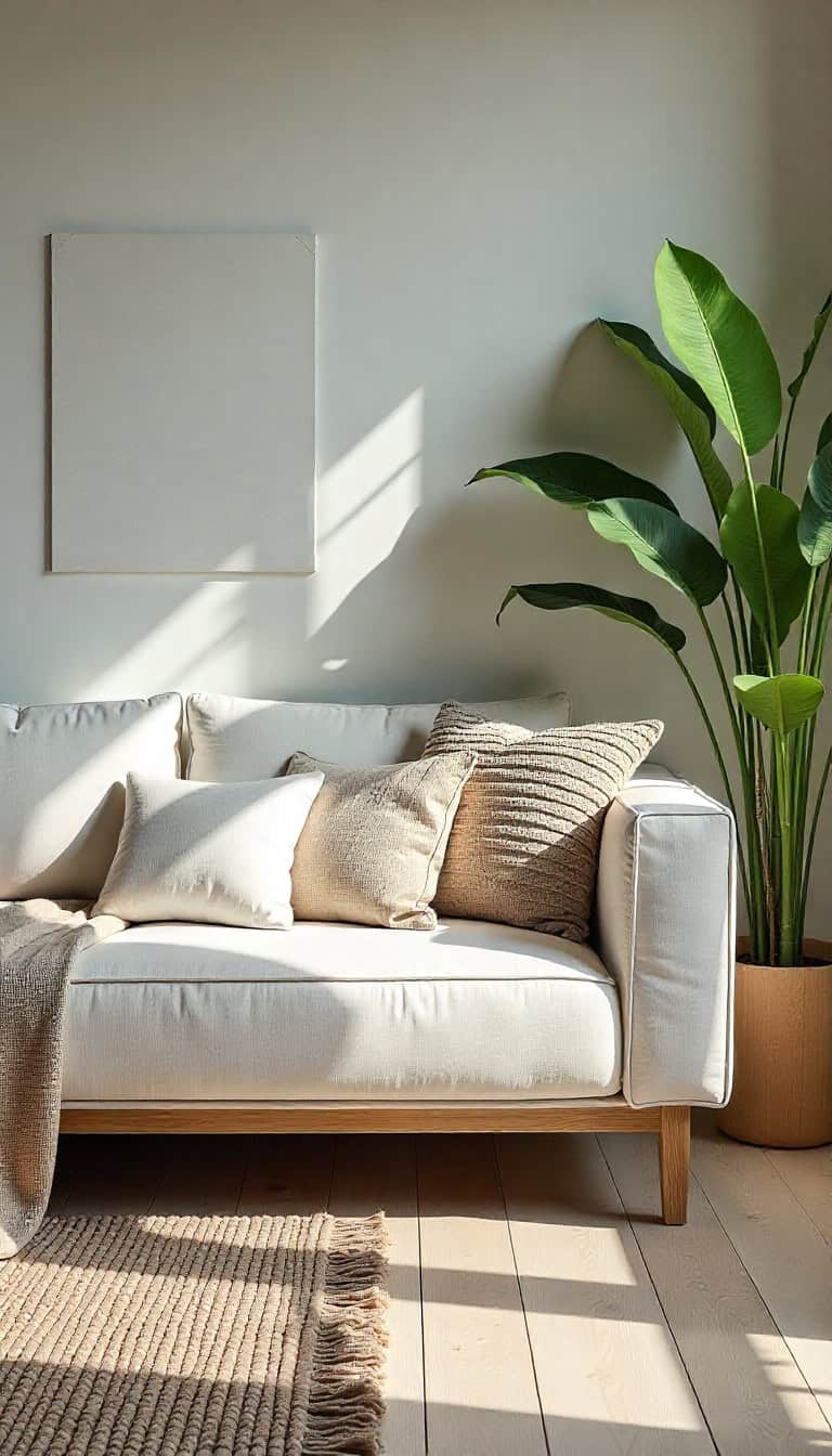Low-Profile Sofa for Laidback Vibes
