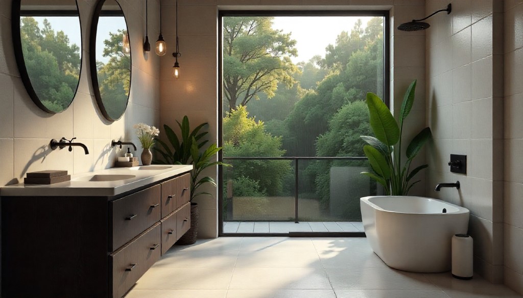 Make a Statement With a Dark Espresso Vanity