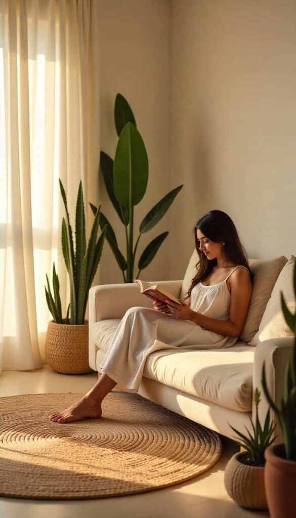 Neutral Tones That Calm the Space