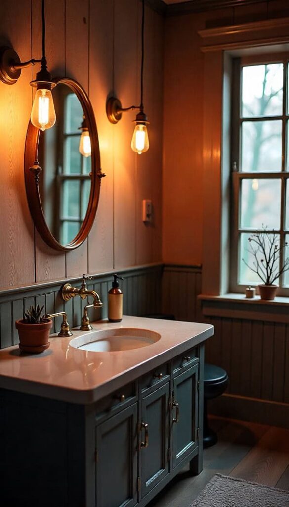 Old-World Lighting Glow