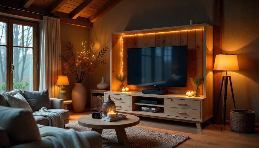 Rotating TV Divider
