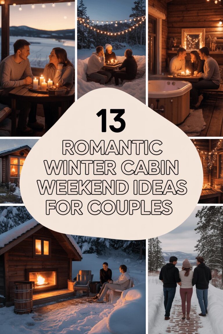 13 Romantic Winter Cabin Weekend Ideas for Couples