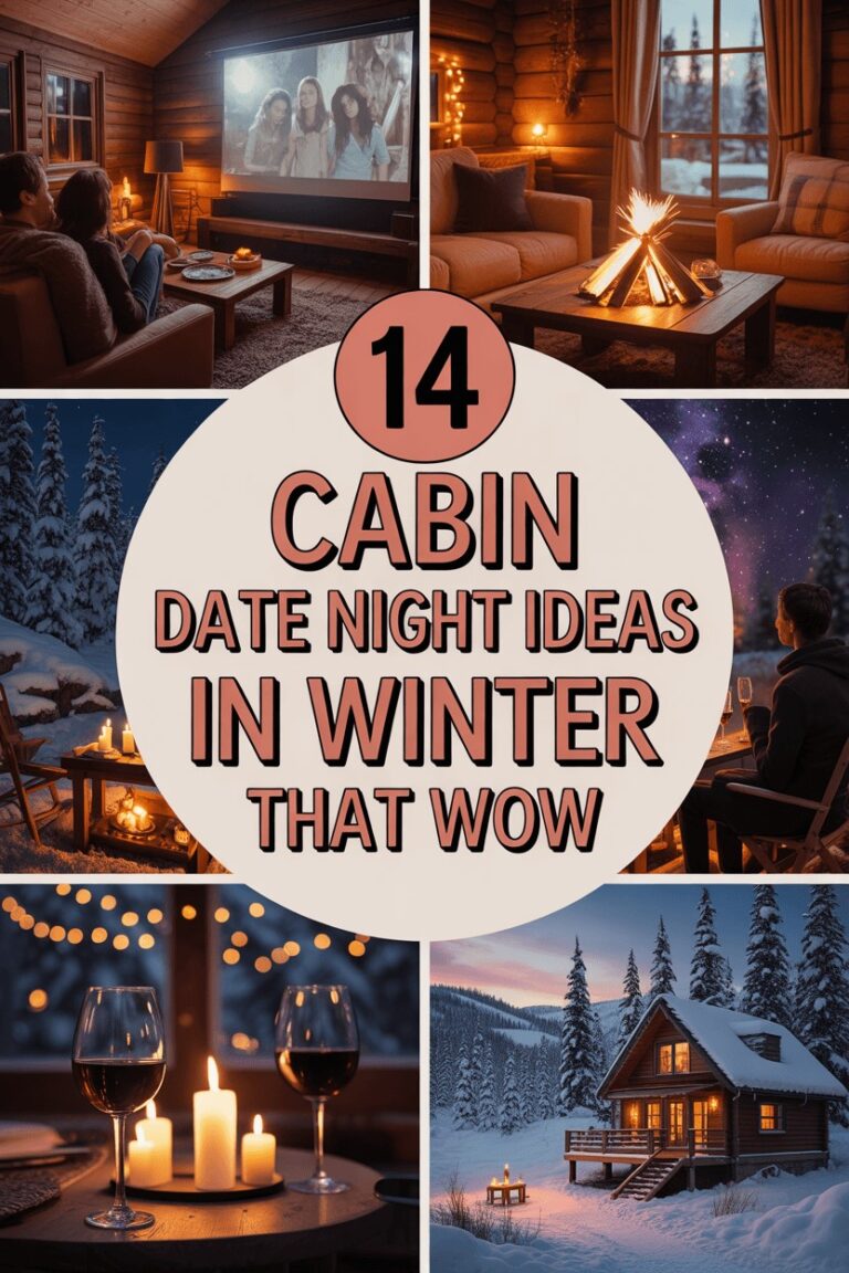 14 Cabin Date Night Ideas in Winter That Wow