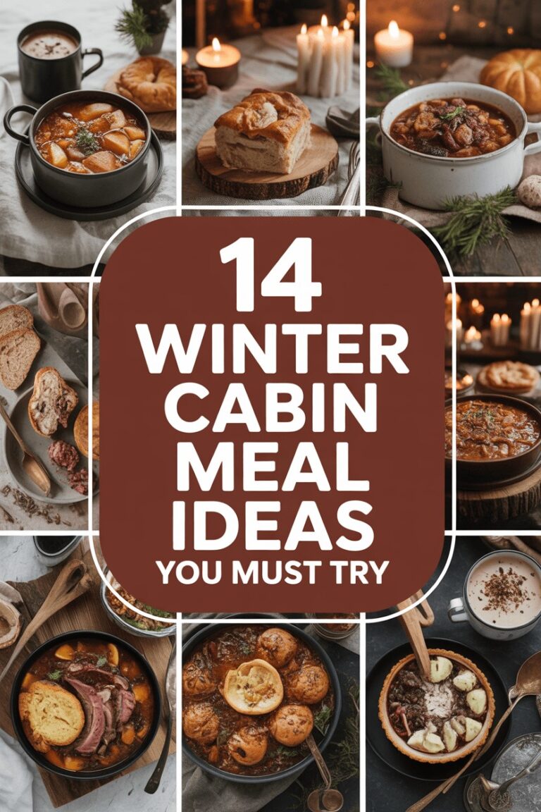 14 Winter Cabin Meal Ideas You Must Try