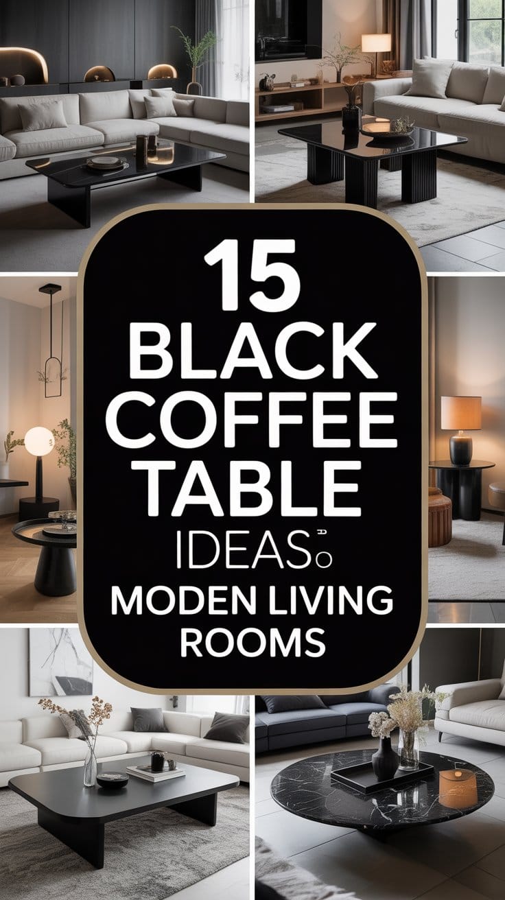 15 Coffee Table and End Table Sets for Modern Living Rooms