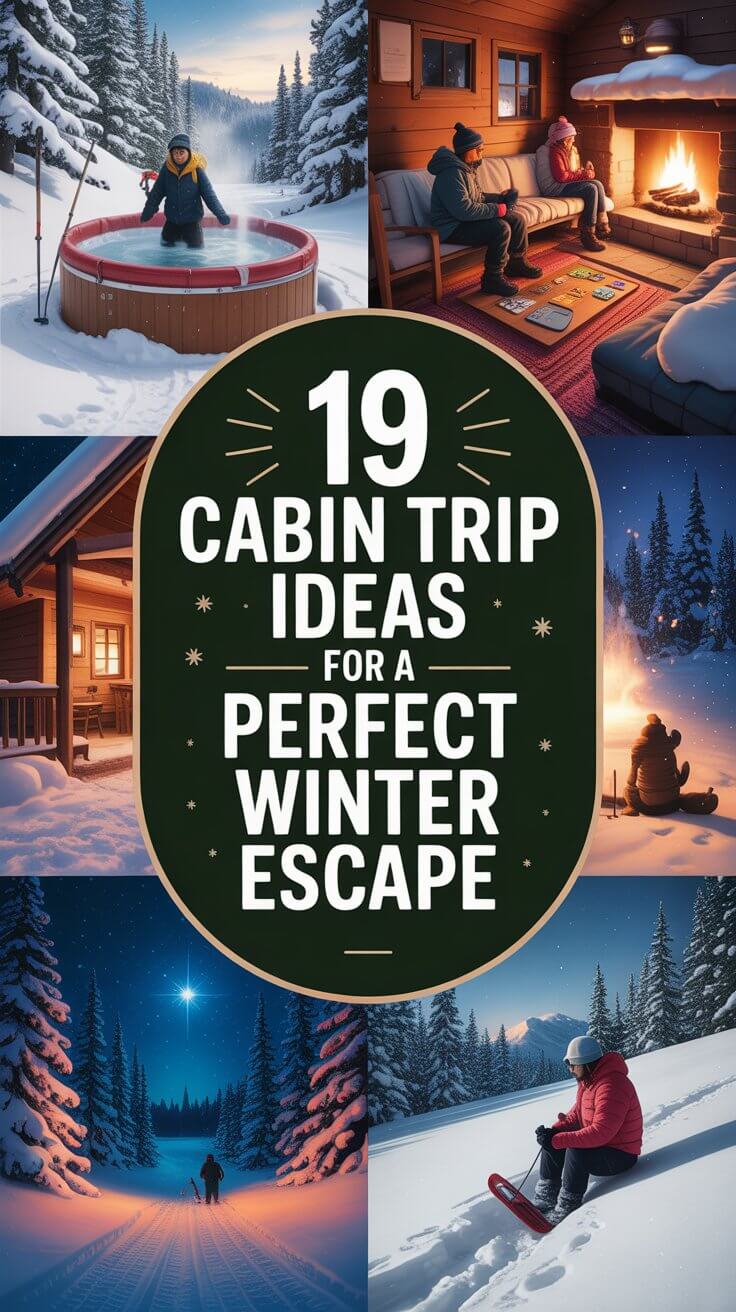 19 Cabin Trip Ideas for a Perfect Winter Escape